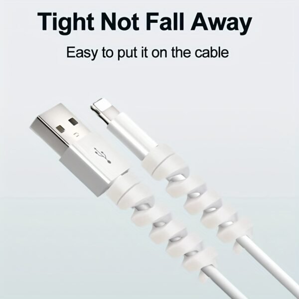 4-Pack Silicone Cable Protectors