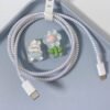 4-Pack Rabbit & Flower Cable Protectors