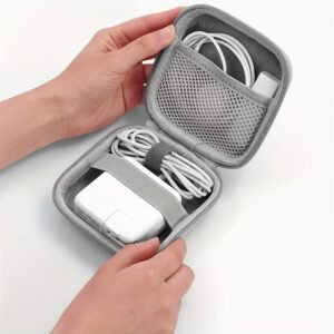 Portable Charger & Cable Organizer Case