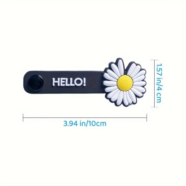 2-Pack Cute Animal & Fruit Silicone Cable Ties