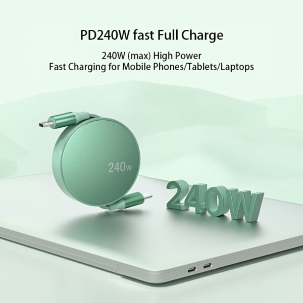 240W USB-C to USB-C PD Fast Charging Cable