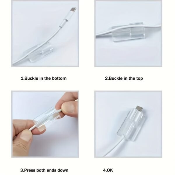 4-Pack Rabbit & Flower Cable Protectors