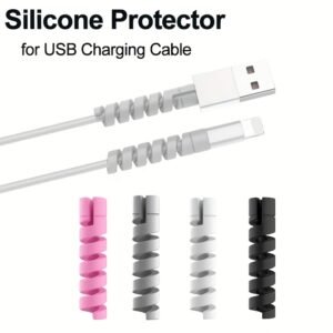 4-Pack Silicone Cable Protectors