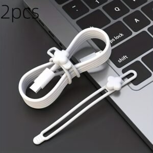 Four-Leaf Clover Silicone Cable Tie