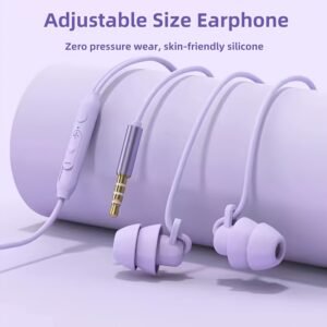 Noise-Reducing Wired In-Ear Earphones