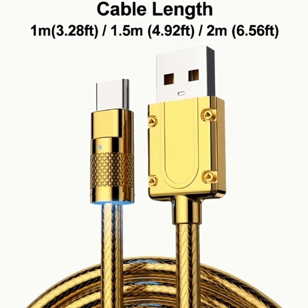 434ae1b8-435c-4d24-903d-34de3a6c6963.jpg 100W 6A USB-A to USB-C / Micro USB Fast Charging Cable