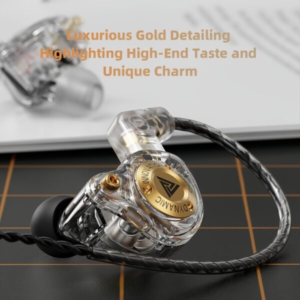 QKZ ENZO PRO Detachable In-Ear Monitor Earphones
