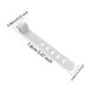 6-Pack Silicone Cable Ties