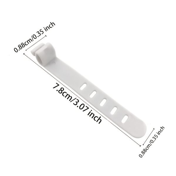 6-Pack Silicone Cable Ties