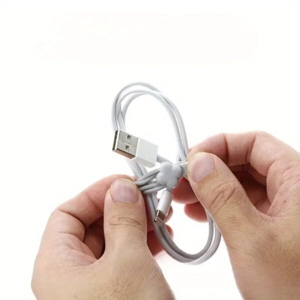 Four-Leaf Clover Silicone Cable Tie