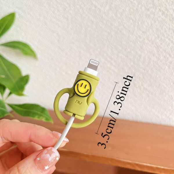 608d48221e7647918e8ba1c538b983fb-goods.jpeg 2-Pack Smiley Silicone Cable Protectors