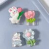 4-Pack Rabbit & Flower Cable Protectors