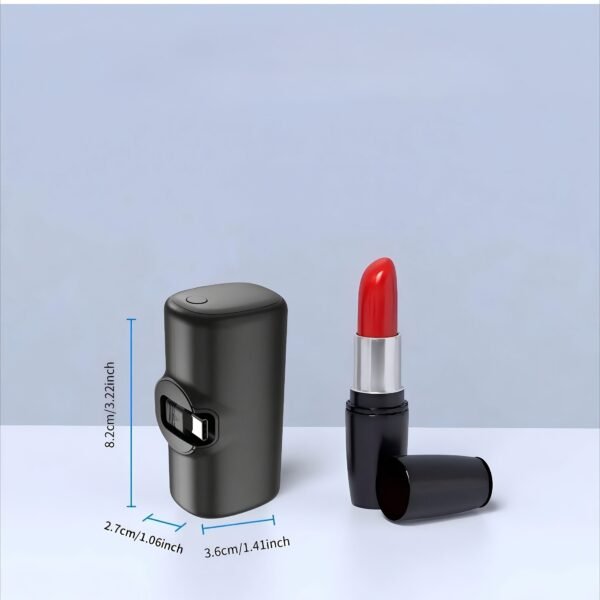 22.5W 5,000mAh Mini Power Bank (Lipstick Design)