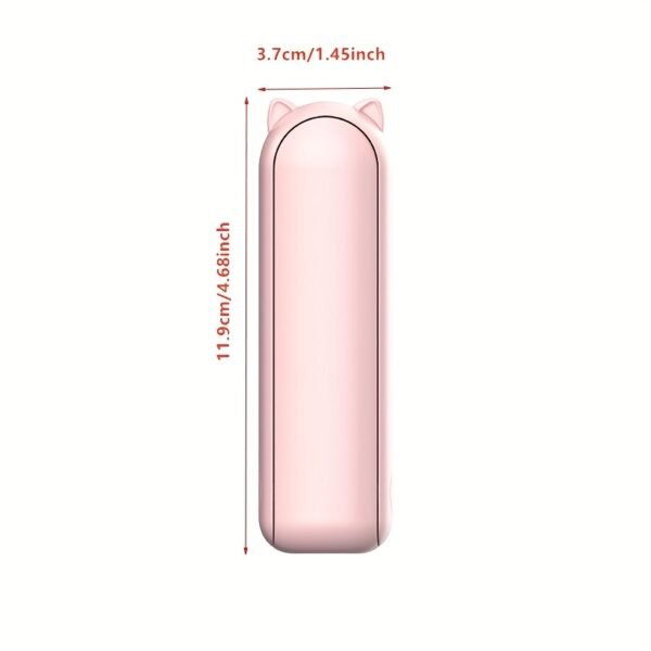 2-in-1 Mini Handheld Fan with Power Bank