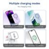 10,000mAh Wireless Power Bank with Smart Display & Phone Stand