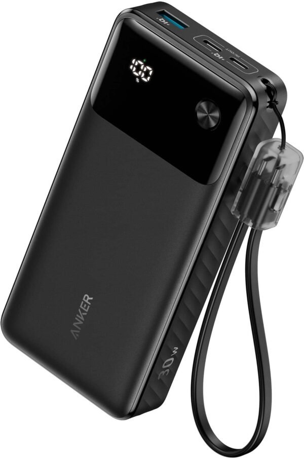 20,000mAh 30W Fast Charging Power Bank with LED Display
