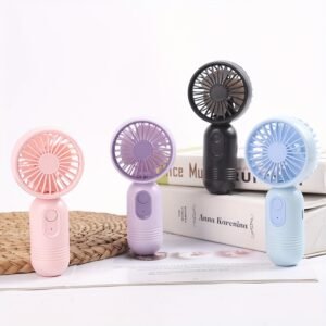 USB Rechargeable Handheld Pocket Fan with 3-Speed Control