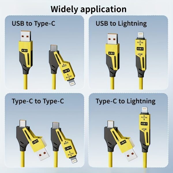 f42ff9ec-12ae-4f6d-9966-4d4d3e6d855e.jpg 4-in-1 65W Spring Fast Charging Cable (149cm)
